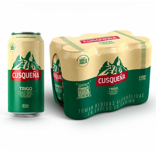 CUSQUEÑA TRIGO LATA 473ml x 6