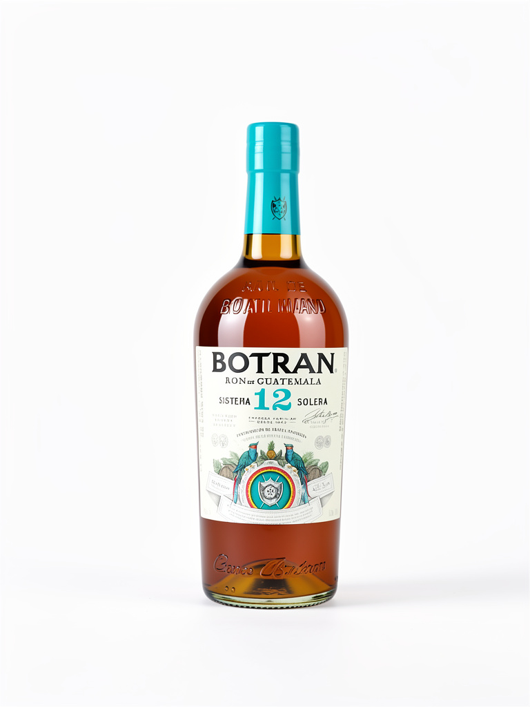 BOTRAN RON DE GUATEMALA SISTEMA SOLERA 12 AÑOS 750ml.