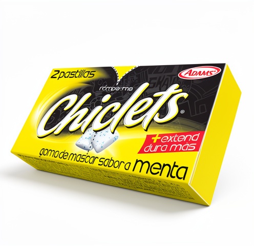 Chiclets menta x 2und