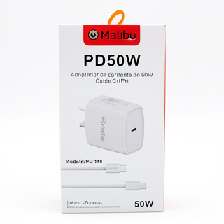 Cargador Malibu PD50W C/Lightning