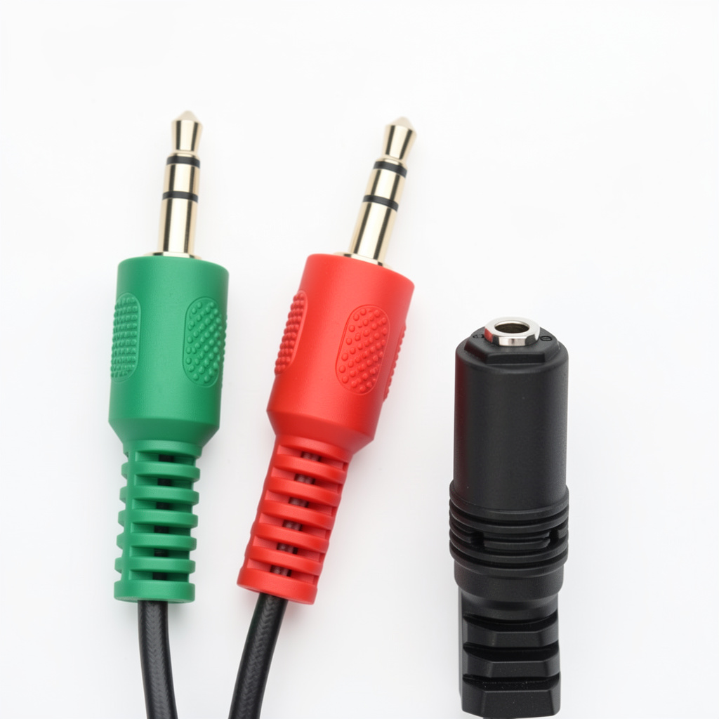 Adaptador Divisor de Audio 2 a 1 (Jack 3.5mm)