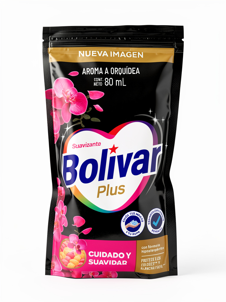 Enjuagues Bolívar Sachet   orquídeas