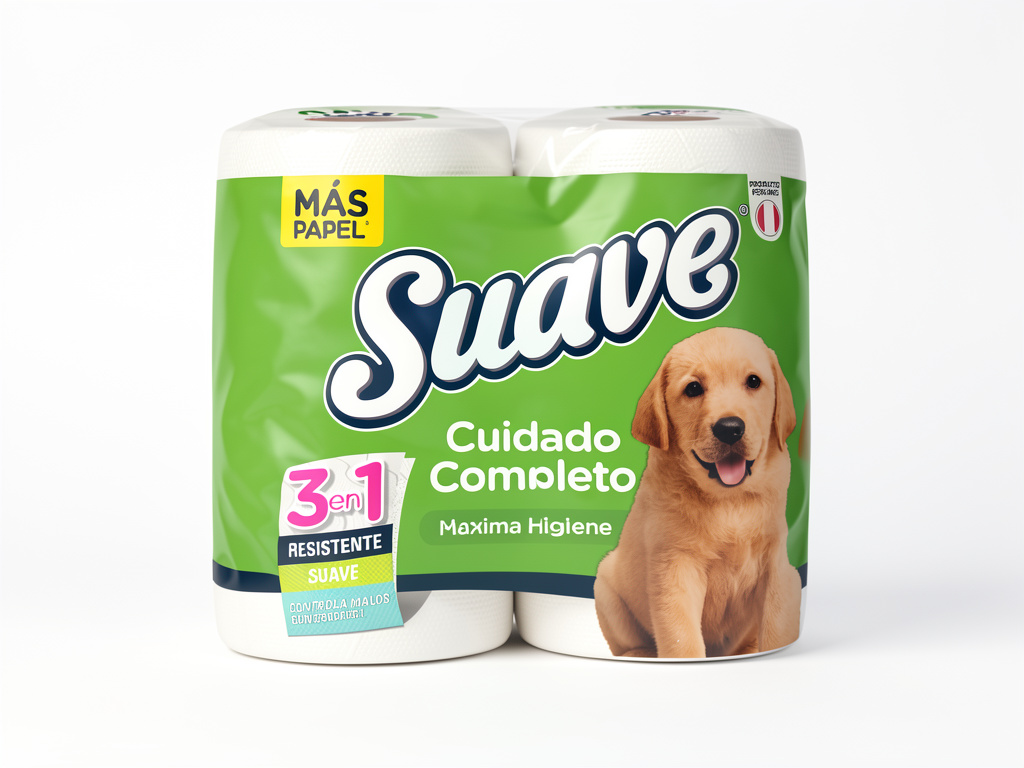 PH suave verde 4 rollos