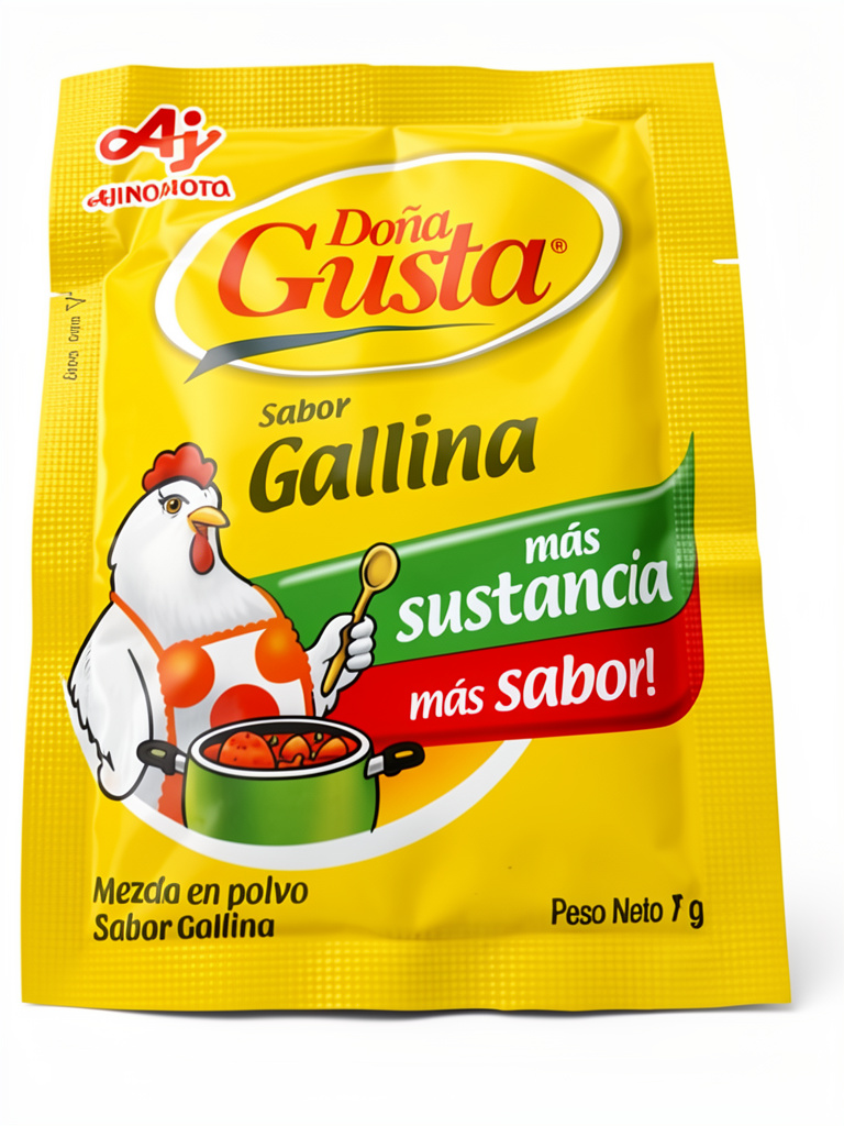 Doña gusta gallina