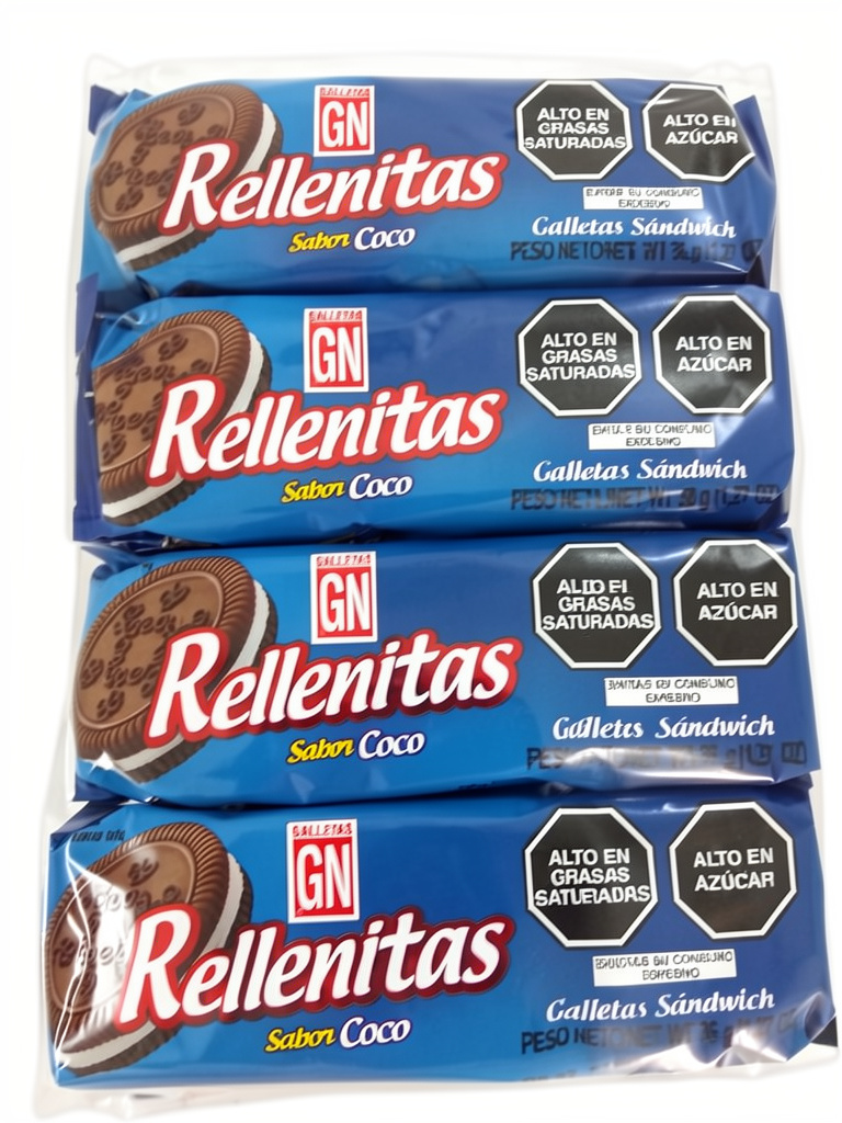 Rellenitas sabor coco