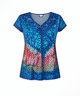 R107 Blusa manga corta batik