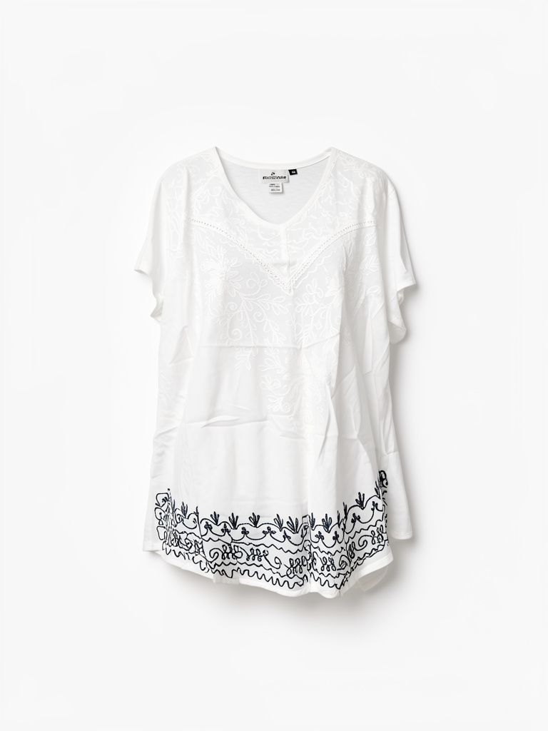 007 P Blusa blanca