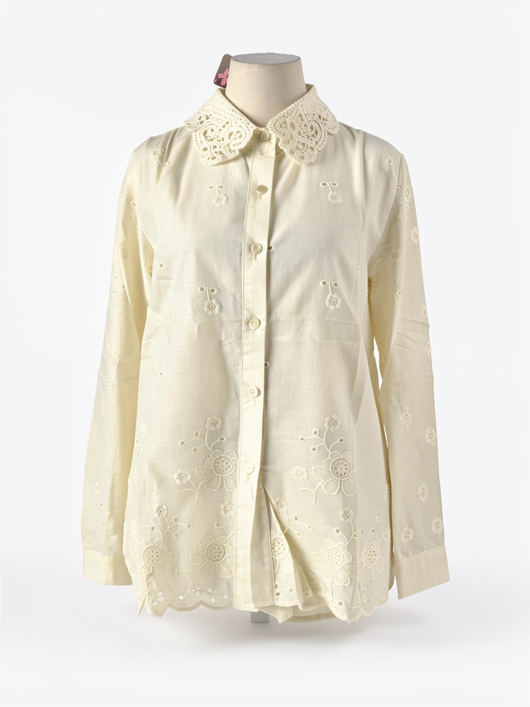 KB3842 Camisa Broderie