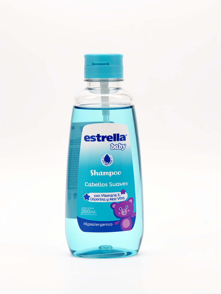 Estrella Baby shampoo cabellos suaves