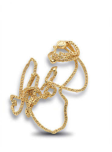 Cadena Nudo Marino Oro 14k Italiano 45cm  1.5g