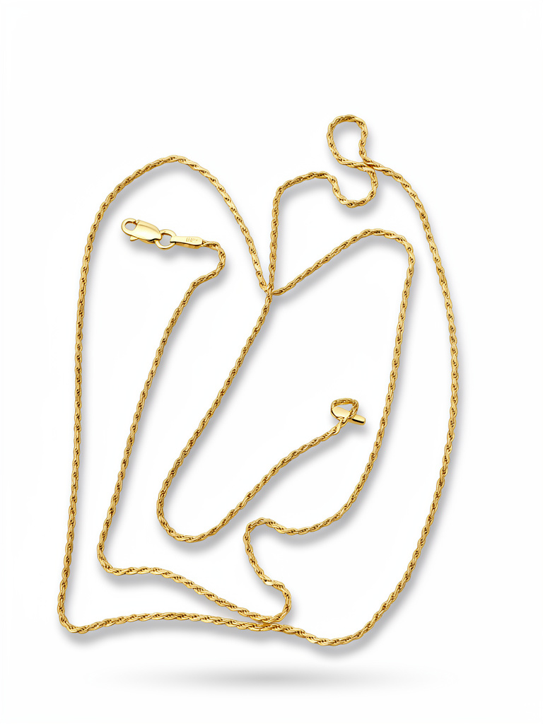 Cadena Tozal Oro 10k IMP 60cm