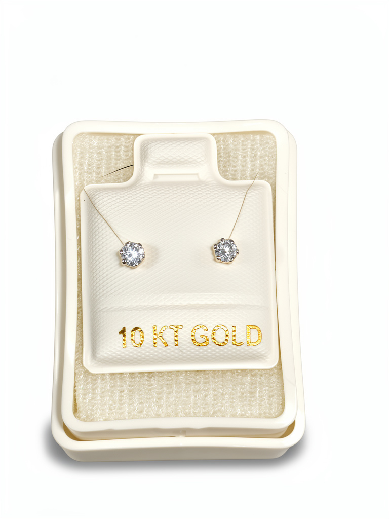 Broquel P/Blanca Oro 10k