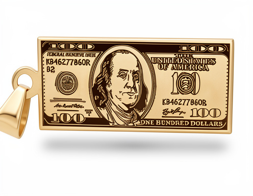 Dije Billate de Dólar 10k NAC 2g