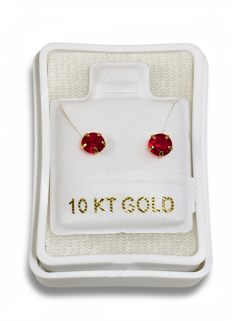 Broquel P/Roja Oro 10K
