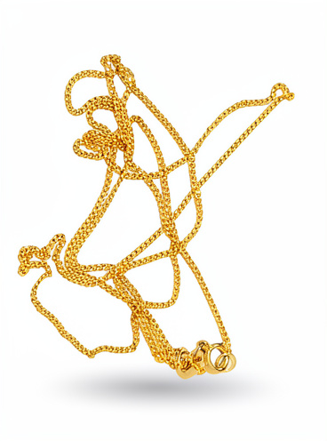 Cadena Cubana Mini Oro 10k 55cm NAC