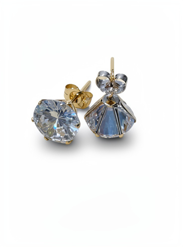 Broquel Zirconia Blanca (G) Oro10k 3.1g