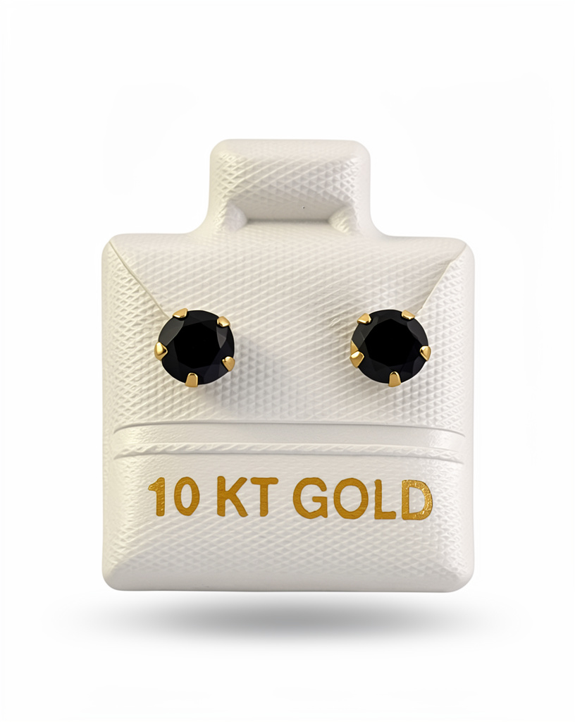 Broquel P/Negra Brill Oro 10k NAC 5