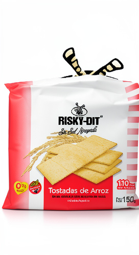 Risky dit tostadas sin sal x24