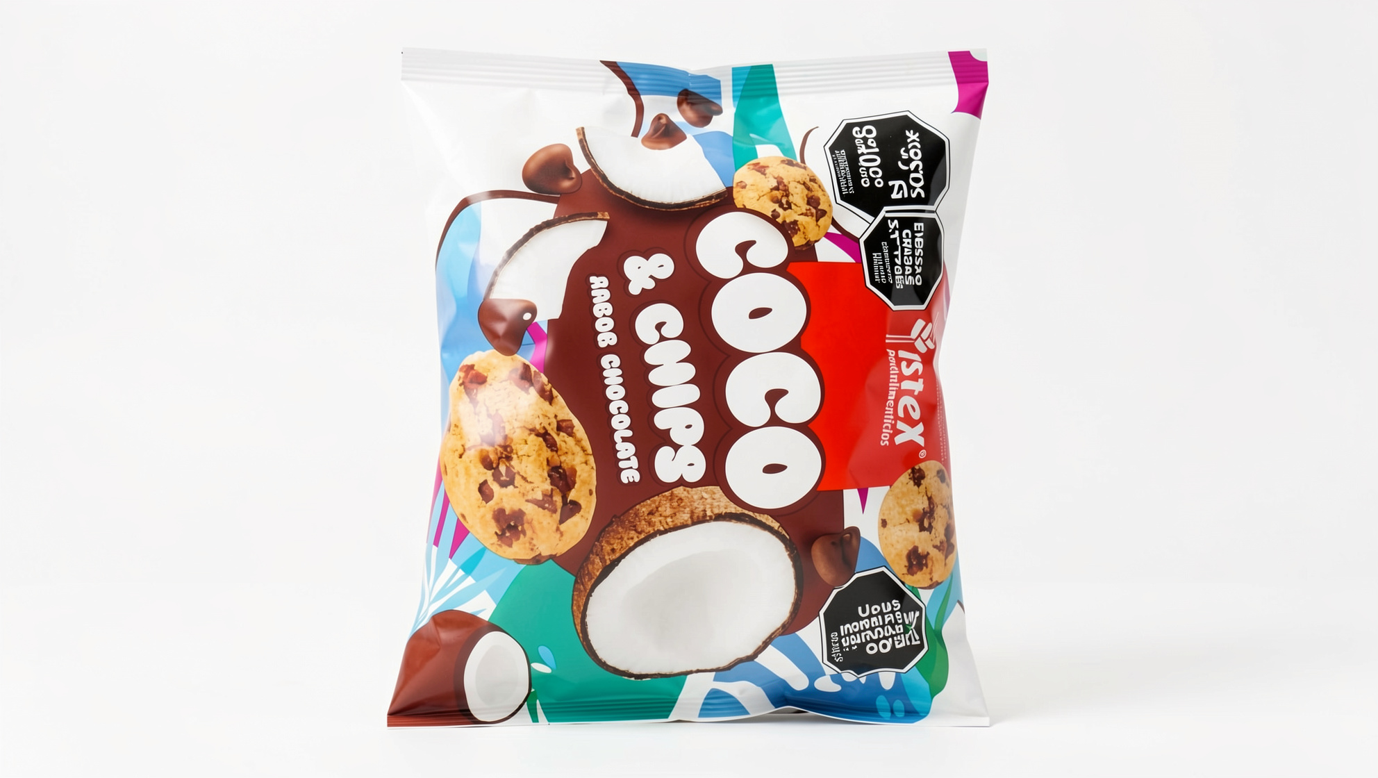 Tostex chips y coco 240gs