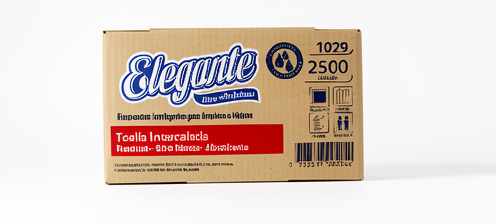 Elegante intercalada x 2500 unidades