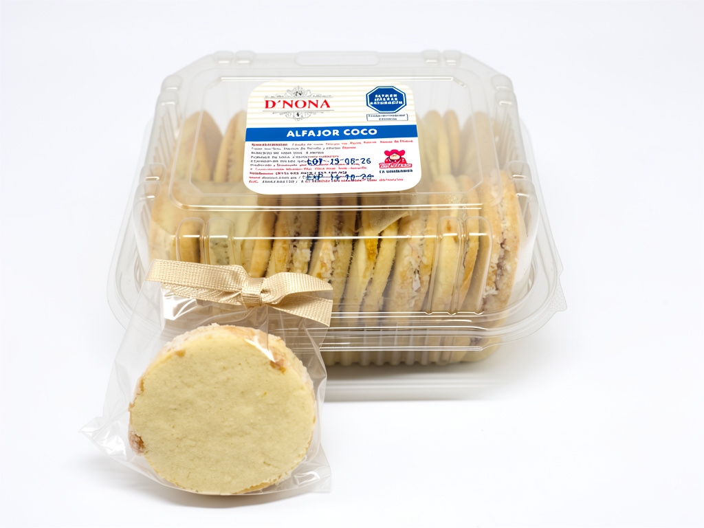Alfajor coco unidad - D'NONA