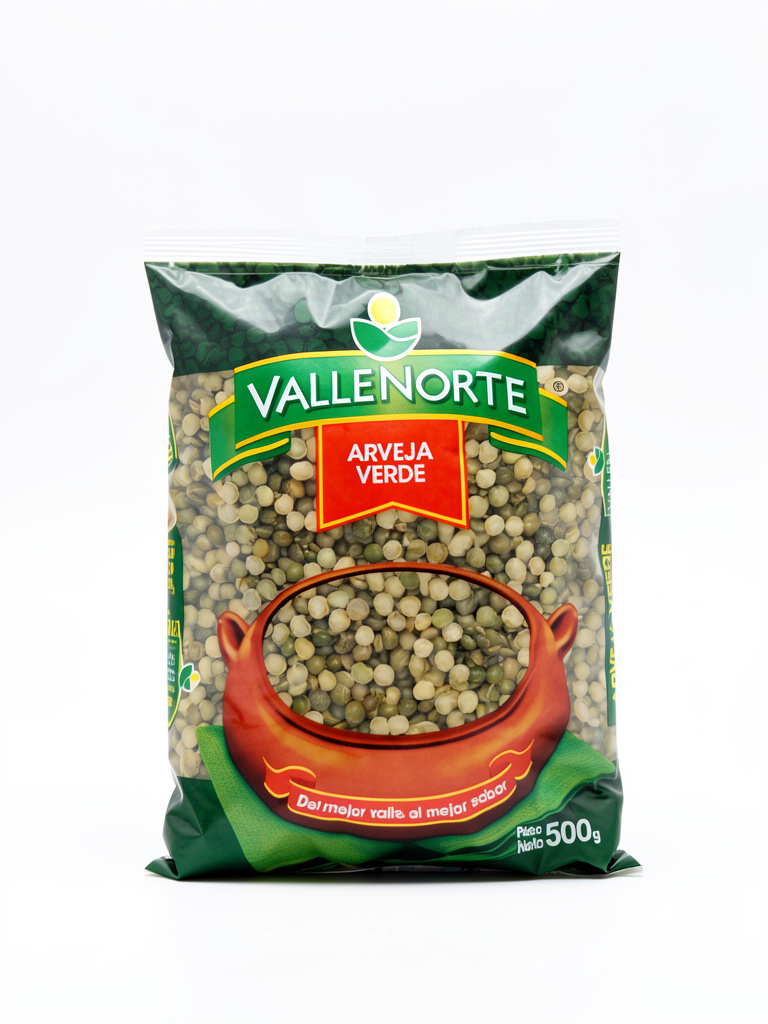 Vallenorte Arveja Verde 500g