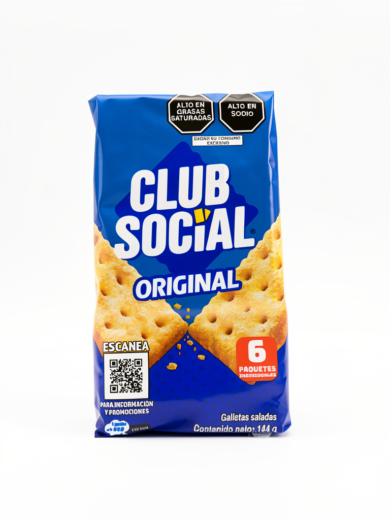 Club social original 6 paquetes