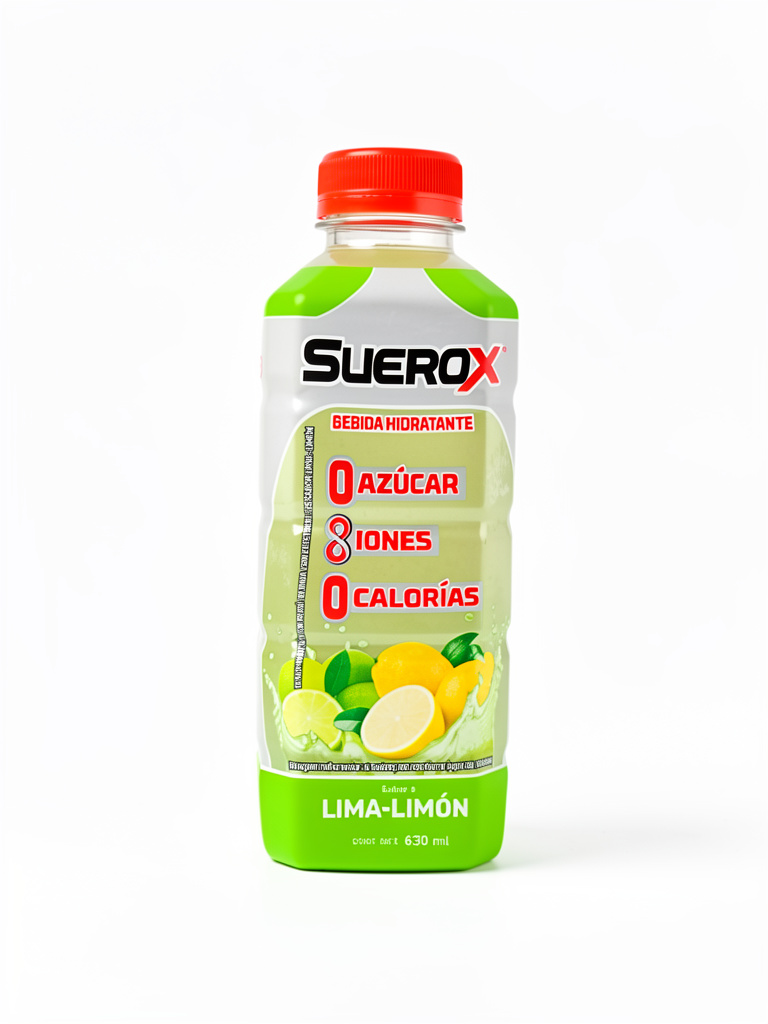 Suerox lima-limon 630ml