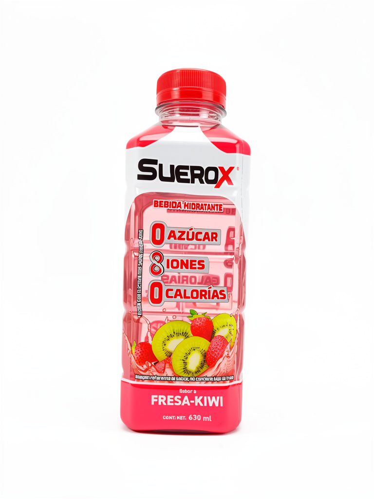SueroX fresa-kiwi 630ml