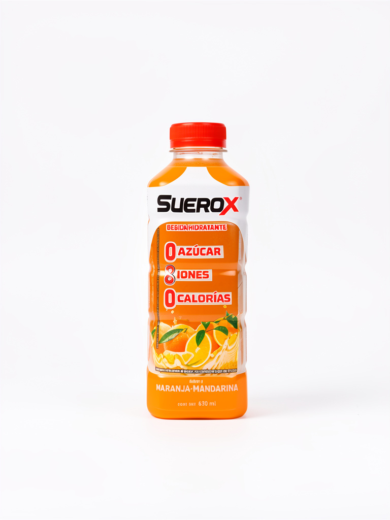 SueroX naranja mandarina 630ml