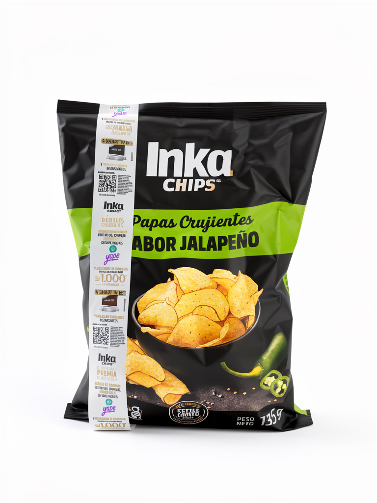 Inka chips sabor jalapeño 135g