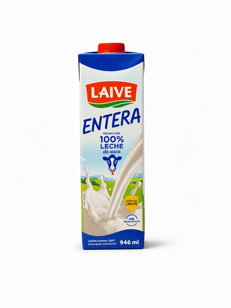 Laive leche entera 946ml