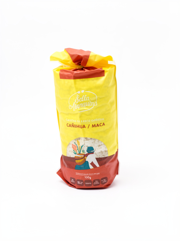 Galletas de arroz cañihua /maca 100g- BELLA ABANQUINA