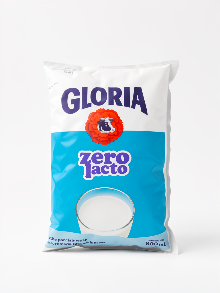 Gloria zero lácteo bolsa 800ml