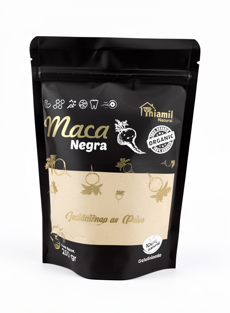 Harina de maca negra