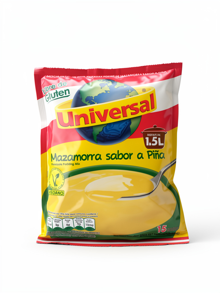 Mazamorra sabor a piña