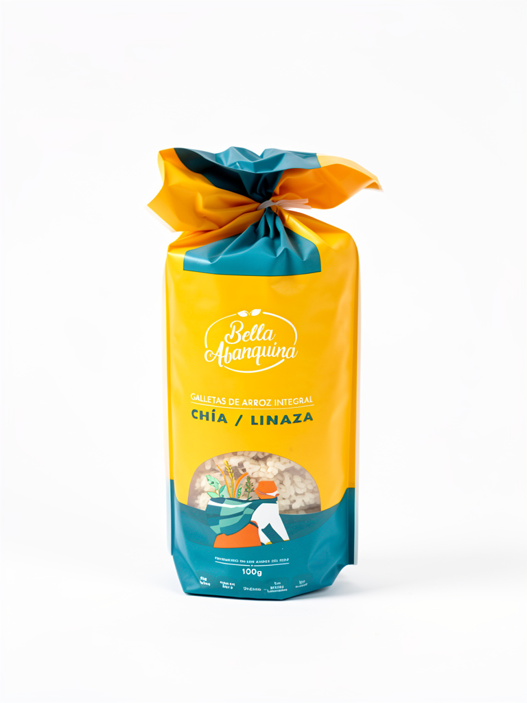 Galletas de arroz - chia linaza 100g