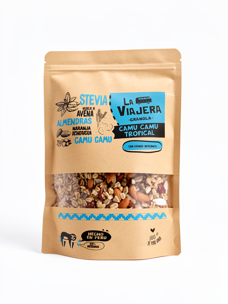 La Viajera Granola Camu Camu 300g