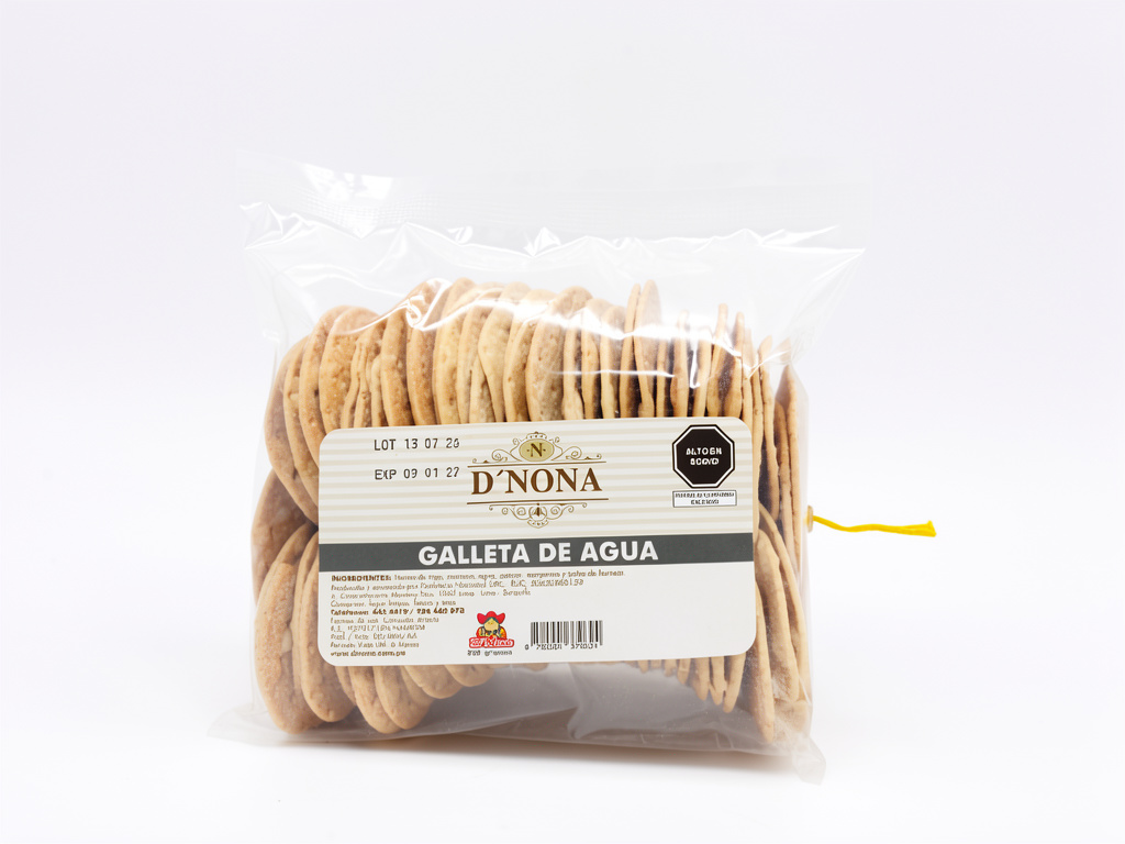 Galleta de agua 230 gr