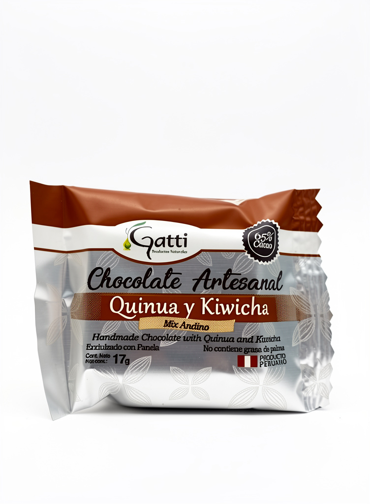 Chocolate Quiniua y kiwicha -Gatty|