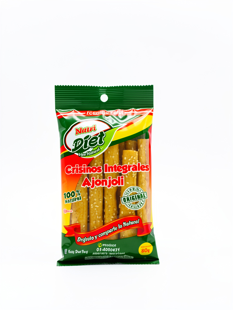Crisinos integrales ajonjolí 80g