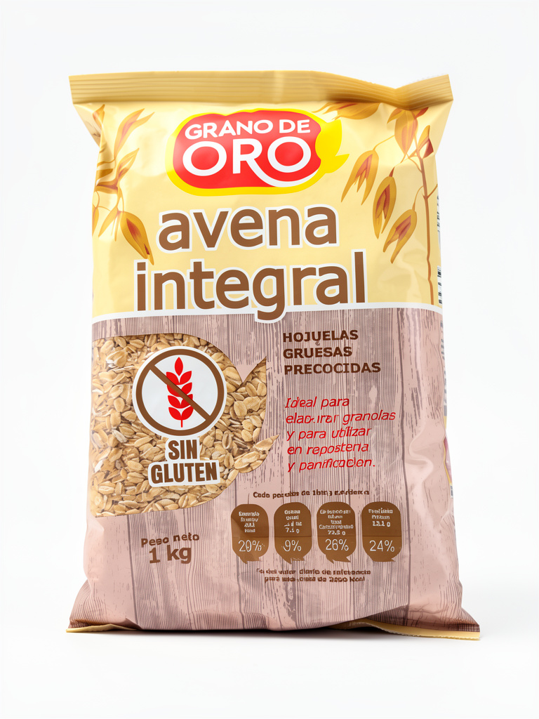 Grano de Oro avena integral 1kg
