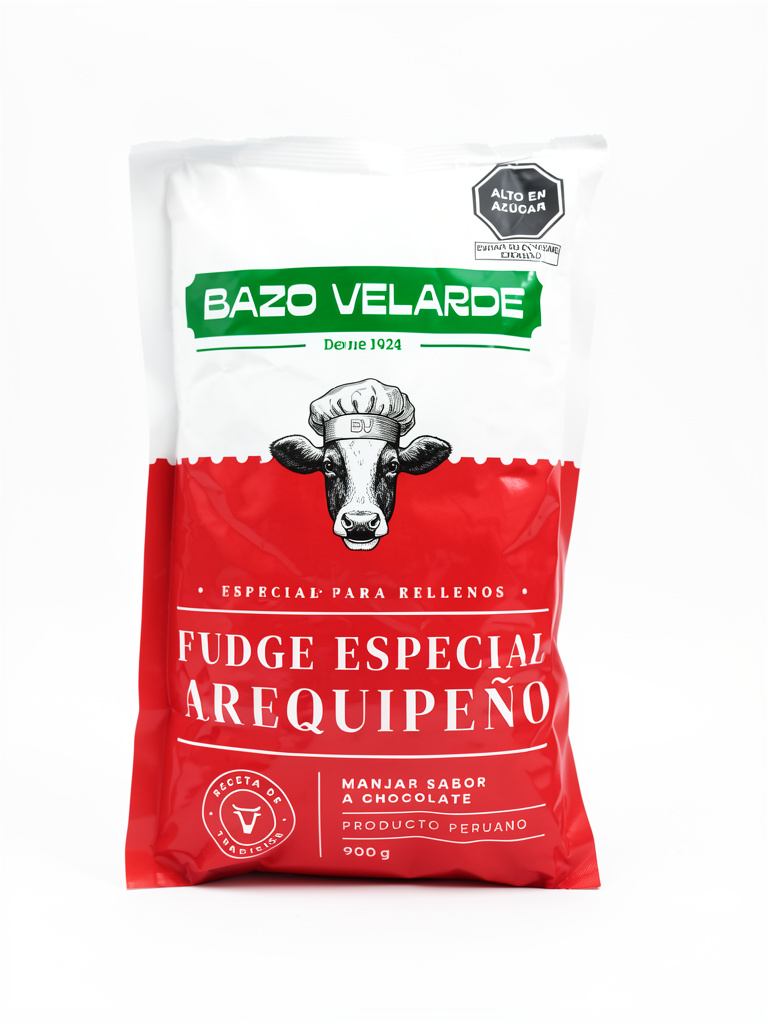 Fudge Especial Arequipeño BAZO VELARDE Bolsa 900g