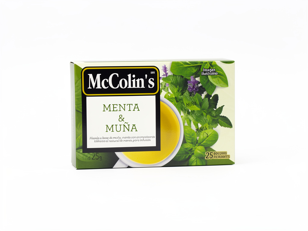 Menta Muña Mc Colins Caja 25 Sobres