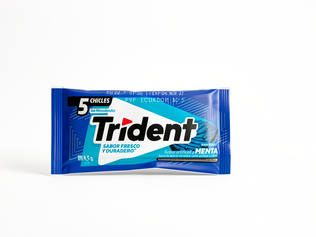 Trident sabor menta .8,5 g