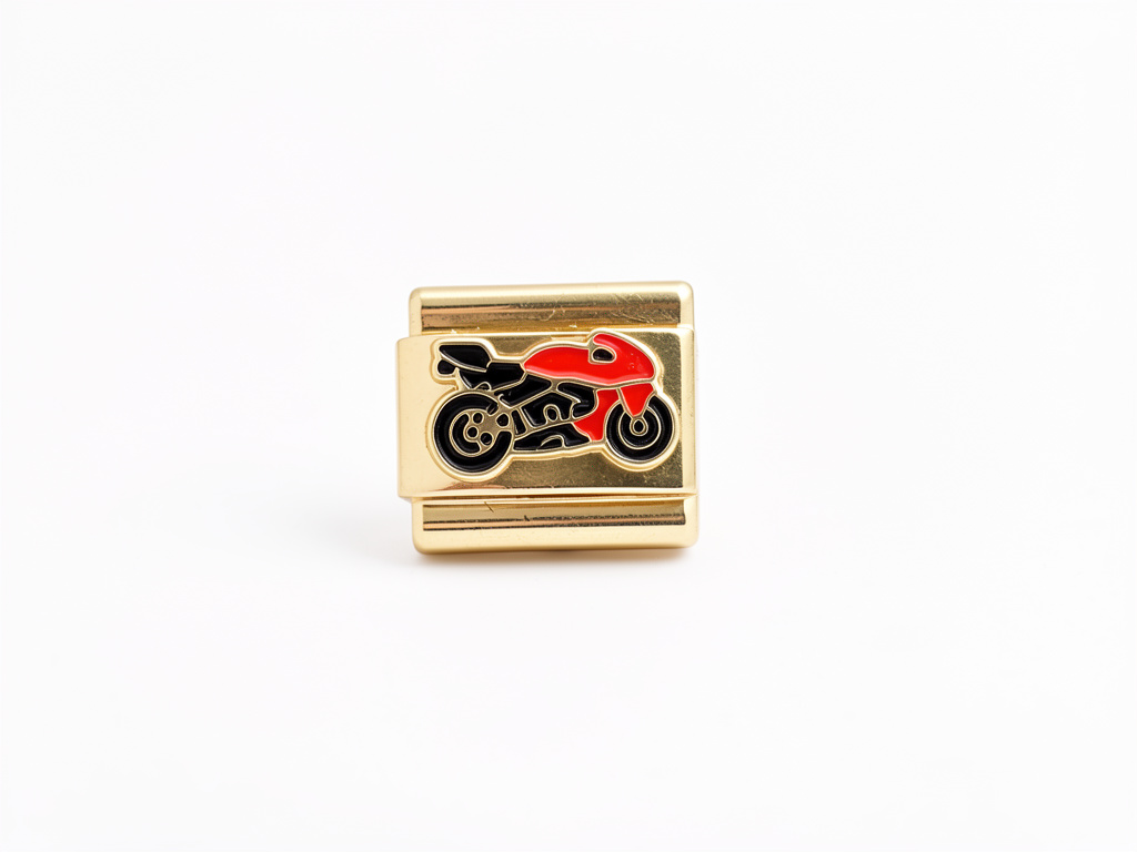 Moto roja charms