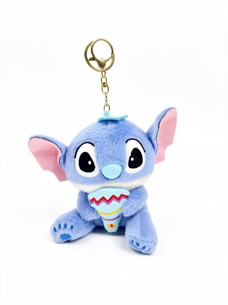 Llavero Stitch peludo