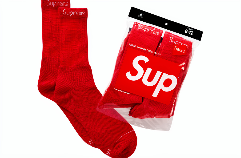 A02 Medias Supreme Rojas