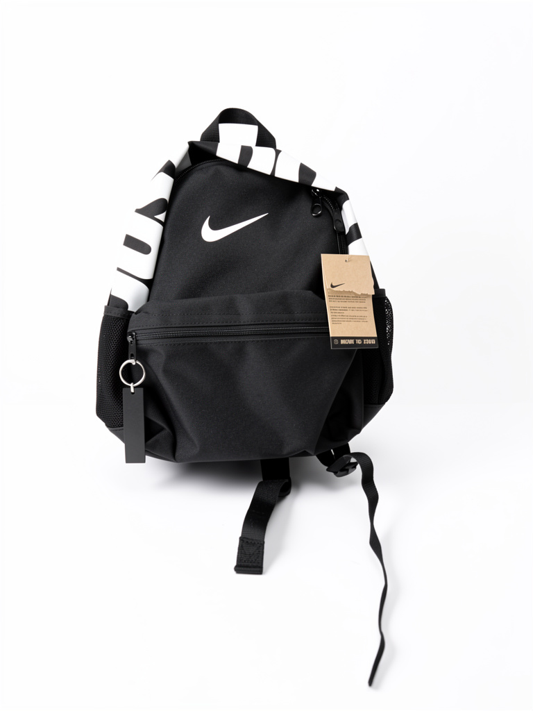 A04 Mini mochila negra Nike Brasilia JDI