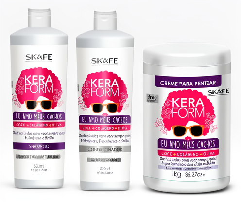 KERAFORM AMO MIS RIZOS KIT X3